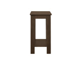 Pierce Charcoal Chairside Coffee Table, angled top view