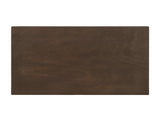 Pierce Charcoal Chairside Coffee Table, top surface closeup