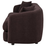 Delroy 3-Seat Stationary Sofa in Aubergine Polyester — product image 4