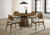 Benford Dark Brown Upholstered Dining Side Chair Set of 2 — product image 14