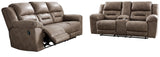 Stoneland Fossil Reclining Sofa and Loveseat Set — product image 2