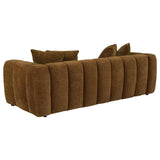 Lazaro Fabric Upholstered Wide Channel Sofa Bronze — product image 6