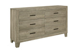 Gray Panel Bedroom Set bedroom view