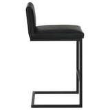 Vardon Genuine Leather Bar Stool Black Set of 2 — product image 8