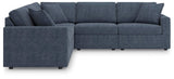 Modmax Ink Next-Gen Nuvella™ 5-Piece Sectional — front view