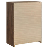 Etienne 5-Drawer Bedroom Chest of Drawers Walnut — product image 6