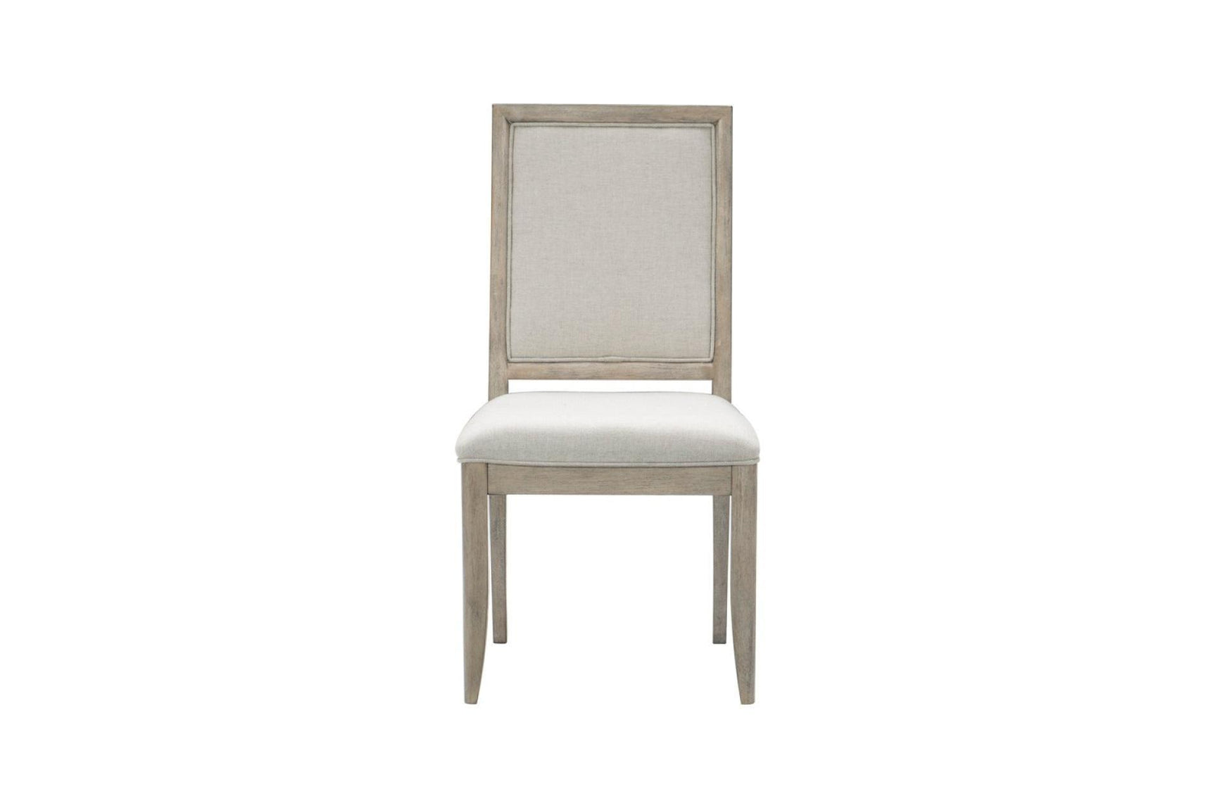 main view of Mckewen Gray Fabric Rectangular Dining Room Set dining room furniture