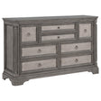 Cresswell 8-Drawer Bedroom Dresser Weathered Taupe — product view
