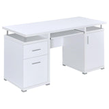 Tracy Office Desk side angle showing drawer