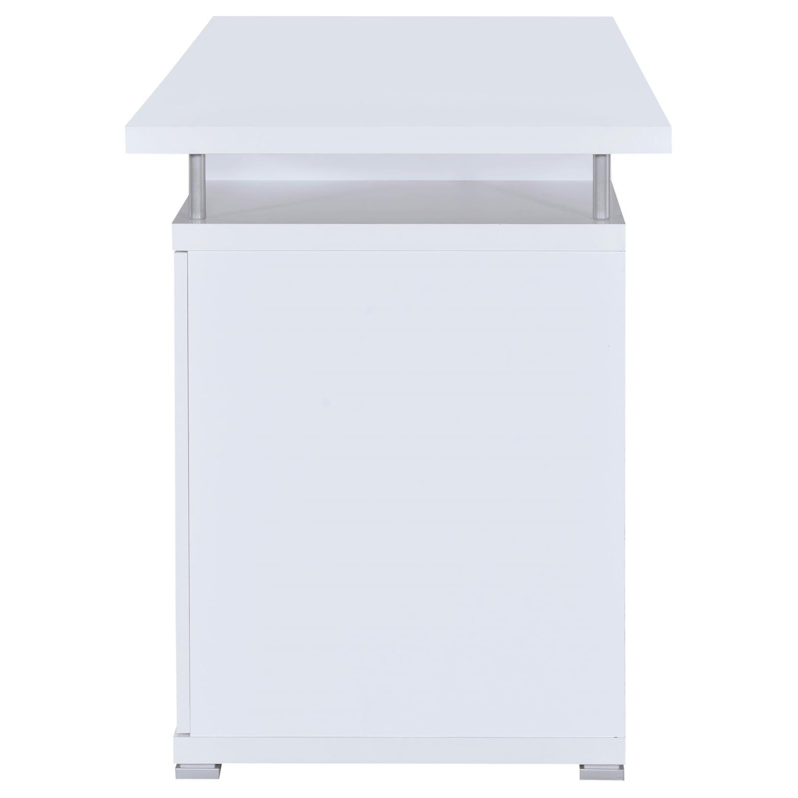 Tracy Office Desk filing cabinet and adjustable shelf