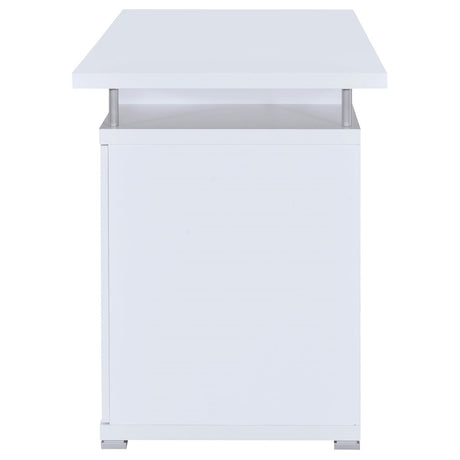 Tracy Office Desk filing cabinet and adjustable shelf