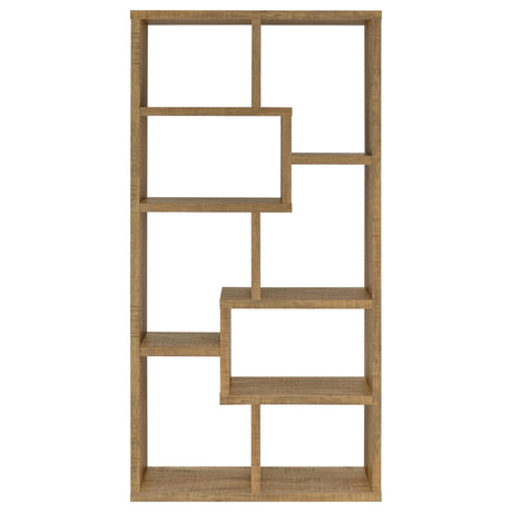 Close-up of melamine veneer surface on Theo bookshelf