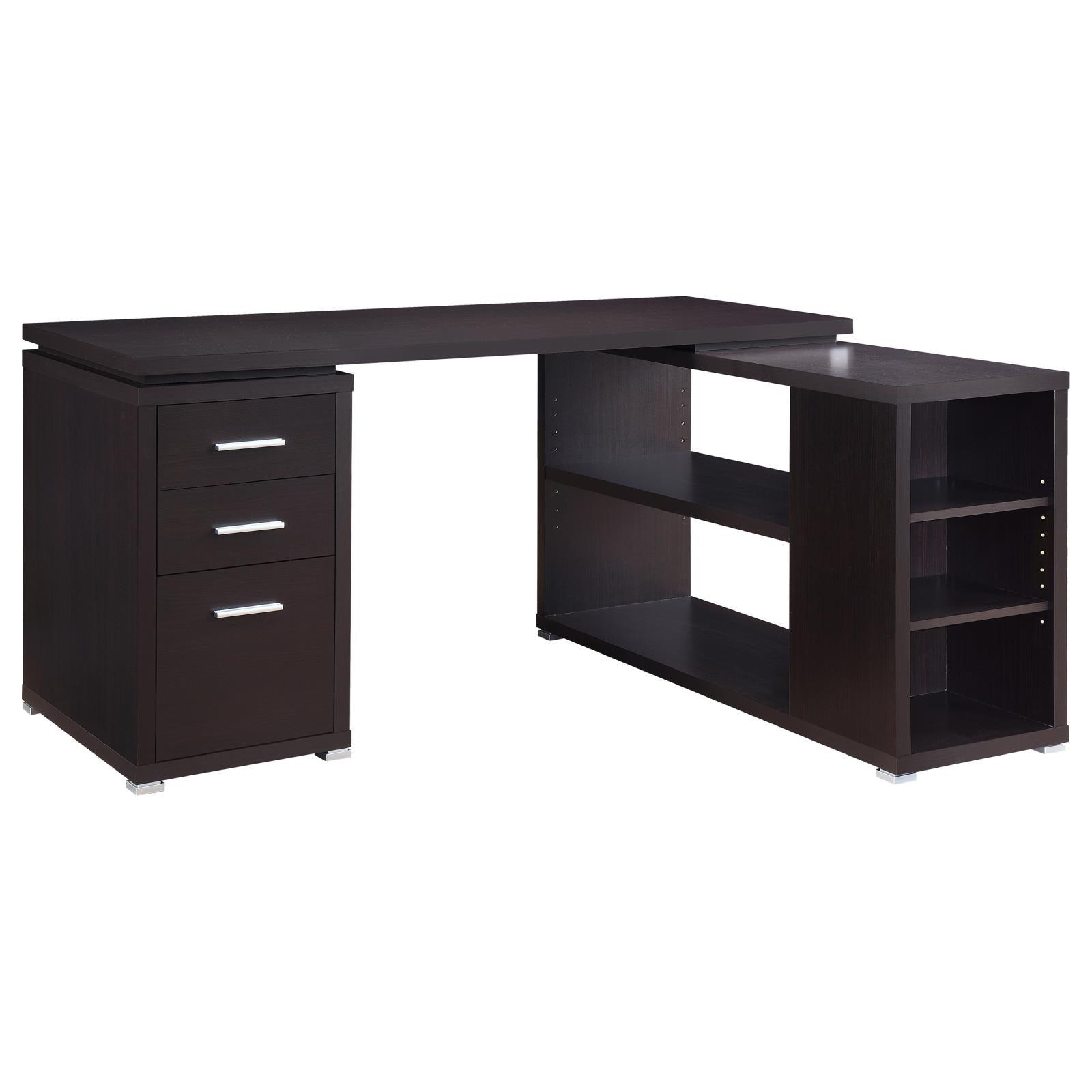 Yvette L-Shape Office Desk spacious workspace view