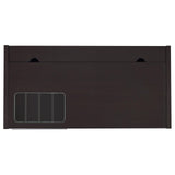 Detail of pull handle on drawer