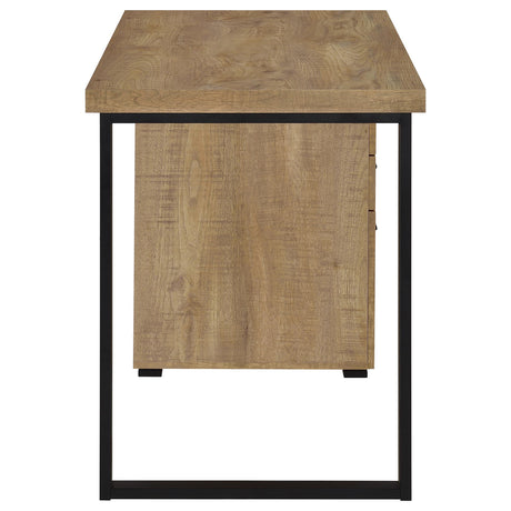Brennan desk leg side open for seating comfort