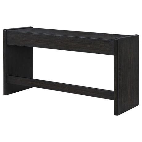 Close view of rounded frame edges