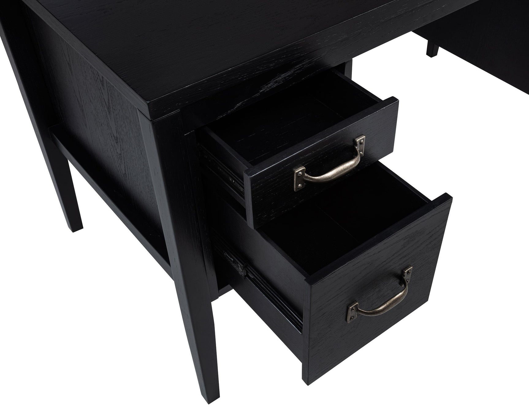 Graham desk lift-top mechanism in black finish
