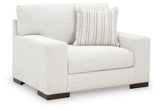 Hartside Oversized Chair front view showing wide track arms and cushions
