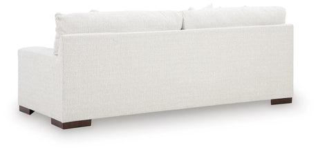 Rear view of Hartside sofa showing solid build