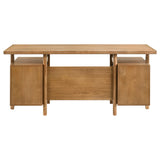 Roldan desk corner close-up