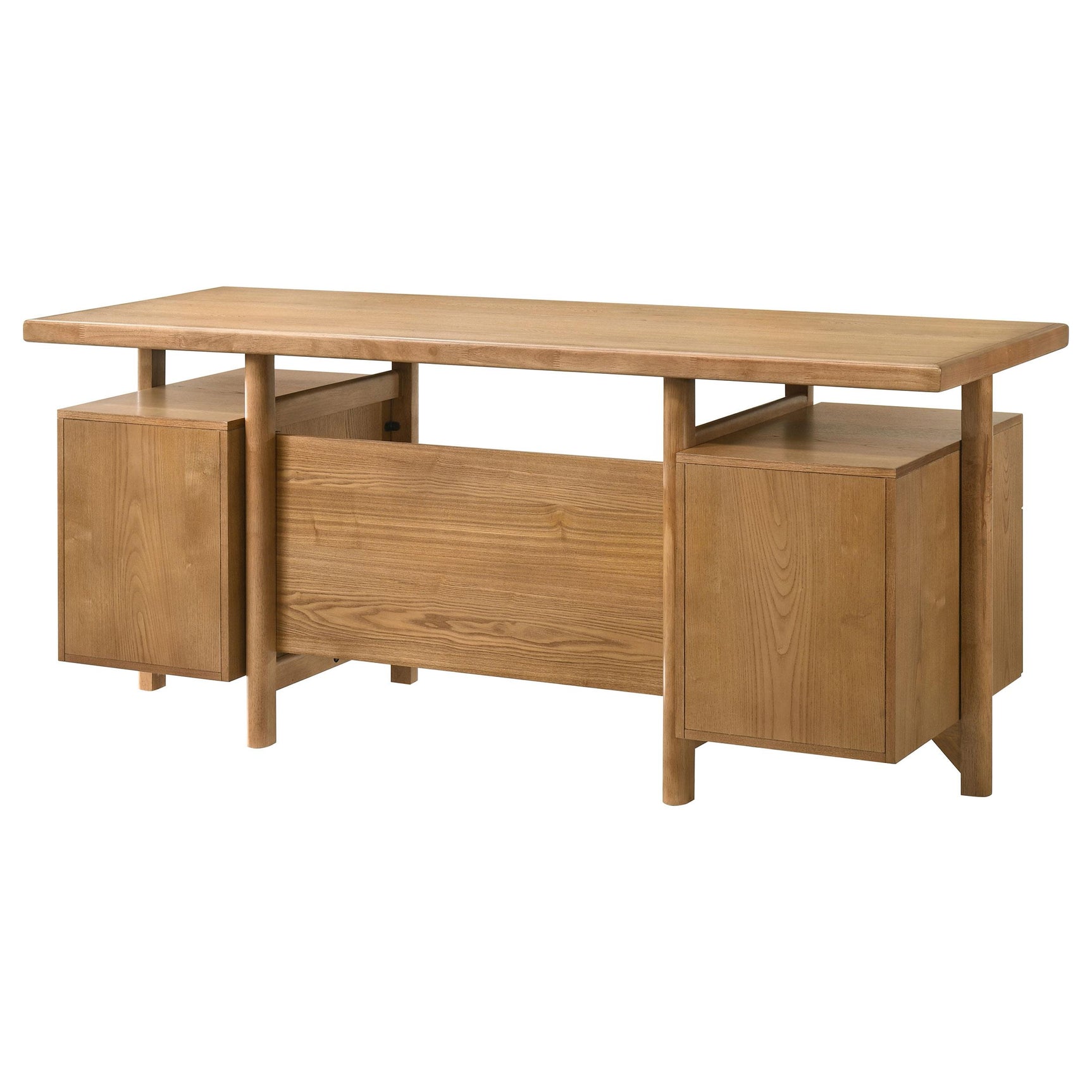 Roldan desk underside showing construction
