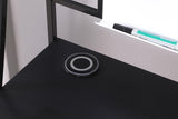 Whiteboard and pen holders on Jessie desk