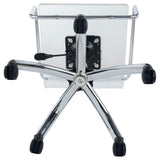 Amaturo Clear Acrylic Office Chair - Ella Furniture