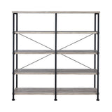 Top view of shelving on Analiese Bookcase