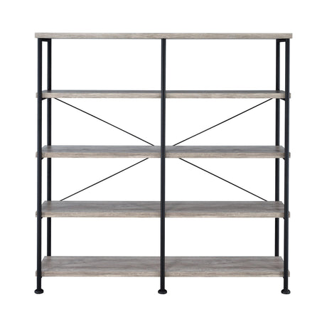 Top view of shelving on Analiese Bookcase