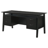 Top view of Goodson 64-inch computer desk surface