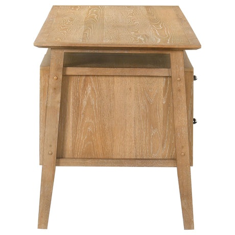 Wide top work surface of Goodson desk
