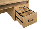 Back view of Goodson double pedestal desk