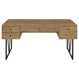 Analiese 63-inch 4-drawer Writing Desk Mango