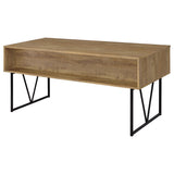 Analiese 63-inch 4-drawer Writing Desk Mango