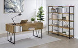 Analiese 63-inch 4-drawer Writing Desk Mango