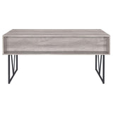 Workspace setup on Analiese driftwood desk