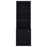 USB charging ports on Westpark bookcase