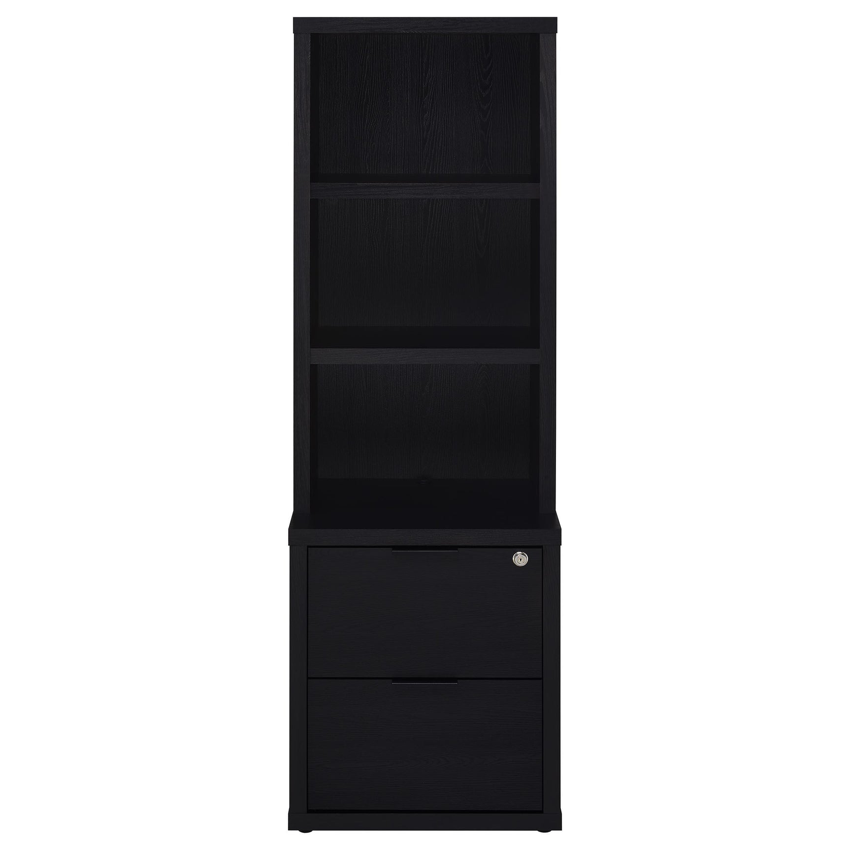 USB charging ports on Westpark bookcase