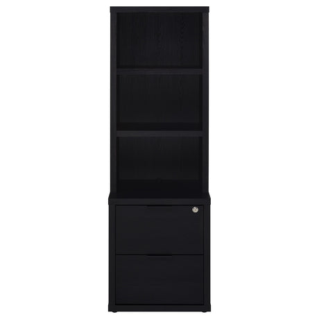 USB charging ports on Westpark bookcase