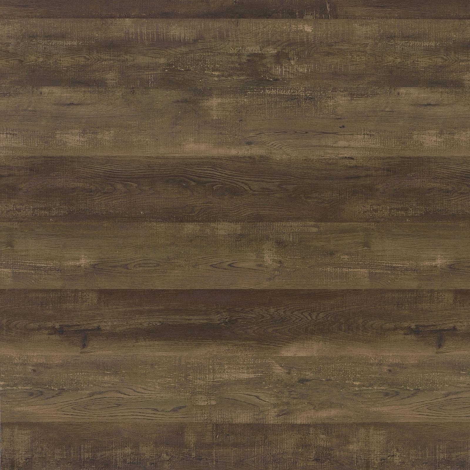 Elmcrest 40-Inch Wall Shelf Black And Rustic Oak - Ella Furniture