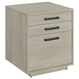 Loomis File Cabinet side view showing drawer handles