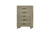 Gray Panel Bedroom Set bedroom view