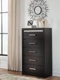 Brizmore Black Chest of Drawers — product view
