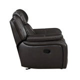 Amite Dark Gray Glider Recliner