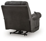 Revived and Restored Granite Faux Leather Power Lift Recliner view 6