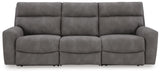 Next-Gen Slate DuraPella Sofa and Loveseat — front view