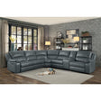 Falun Gray sectional arranged in modular setup