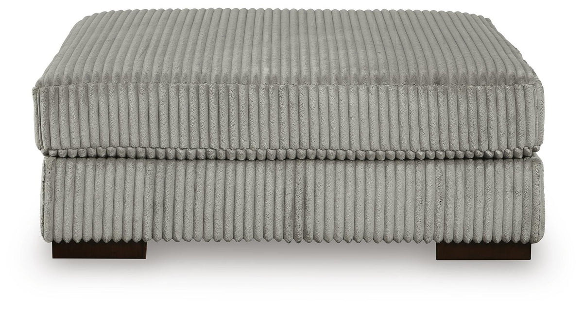 Lindyn Fog 2-Piece Sectional with Ottoman — front view