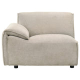 Crane 5-piece Modular Sectional Sofa Beige — product image 4