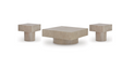 Light Grayish Brown Coffee Table and End Table Set — product view